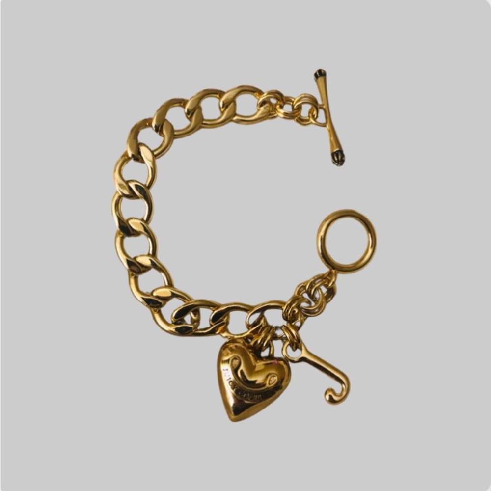 ‼️💥PRICE DROP ☄️ Juicy Couture Gold Tone Starter Bracelet - Picture 4 of 9